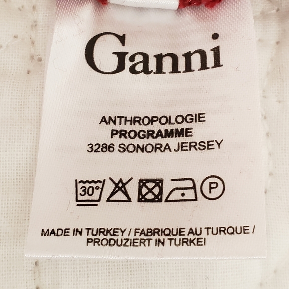 Anthropologie Ganni Pinnacle Skater Dress - M - Picture 6 of 8